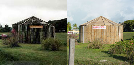 Tank restored after 14 years with no previous maintenance.